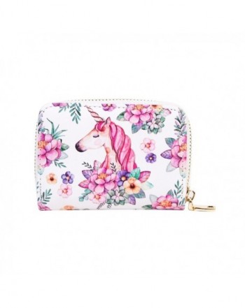 OURBAG Cartoon Accordion Leather Unicorn