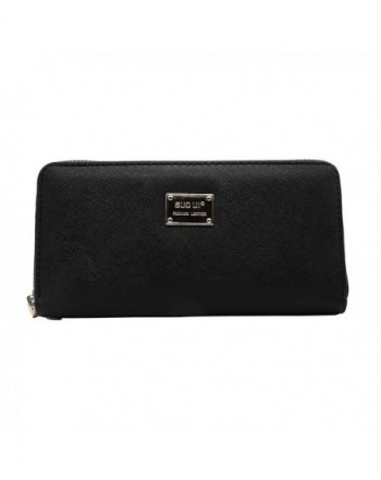 Womens Elegant Clutch Zipper Checkbook