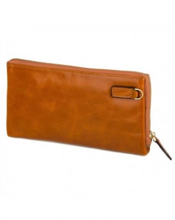 Genuine Leather Womens Wallet Minimalist