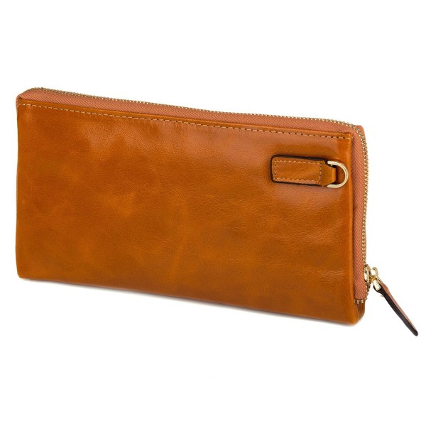 Genuine Leather Womens Wallet Minimalist