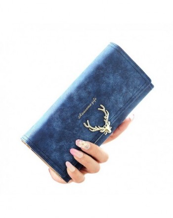 Woolala Womens Deer Type Wallet RoyalBlue