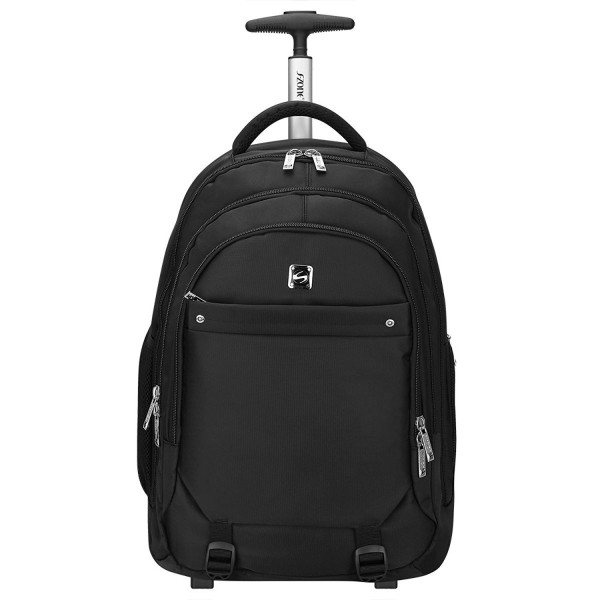 S ZONE Wheeled Backpack Rolling Luggage