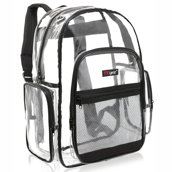 MGgear Transparent School Backpack Outdoor