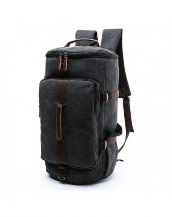 Unisex Canvas Backpack Travel Bookbag