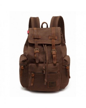 Augur Vintage Leather Backpack Rucksack