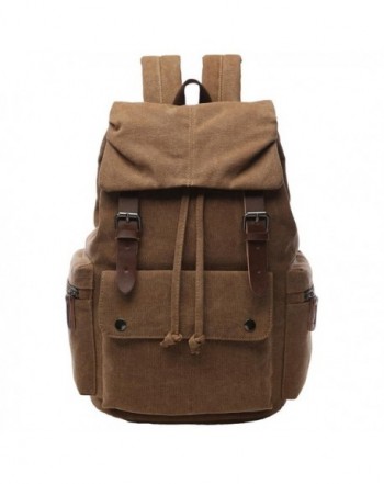 Yousu Vintage Canvas Backpack Rucksack