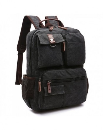 Yousu Canvas Backpack School Daypack