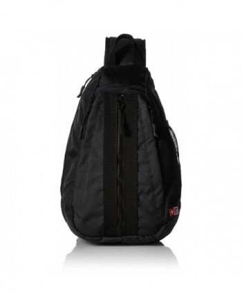 NDK Mens Sling Backpack Black