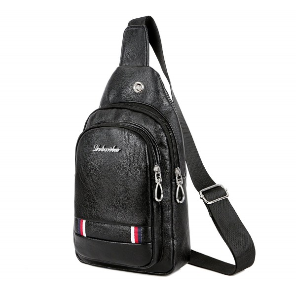 Leather Backpack Resistant Shoulder Crossbody