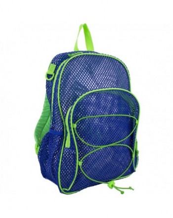 Eastsport Mesh Bungee Backpack Indigo