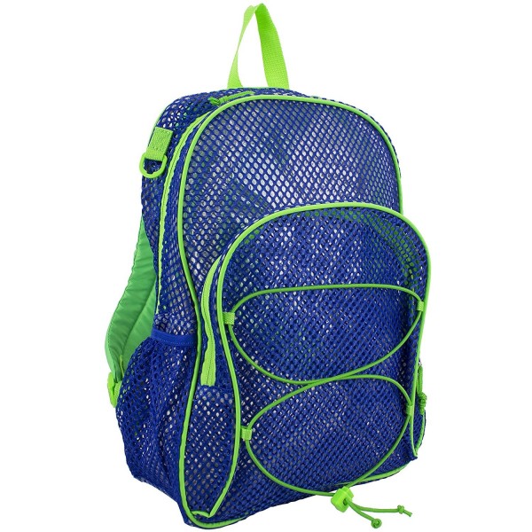 Eastsport Mesh Bungee Backpack Indigo