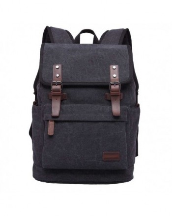 Canvas Backpack Casual Rucksack Travel