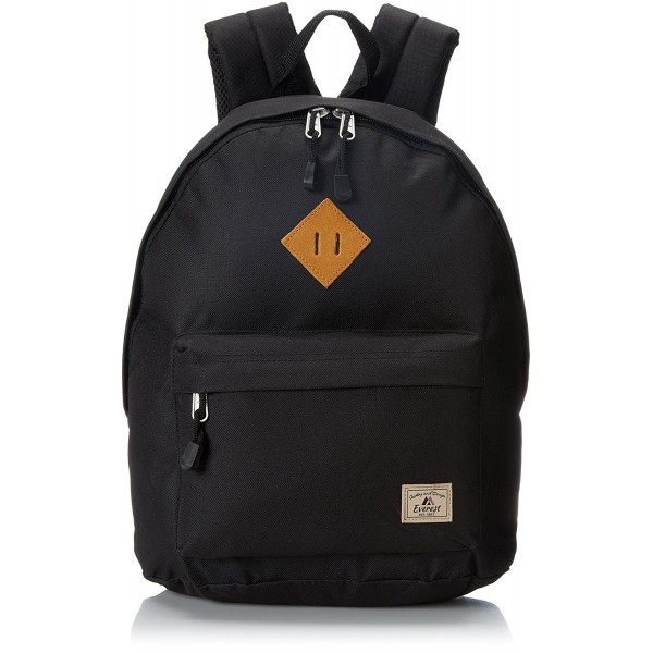 Everest Vintage Backpack Black Size