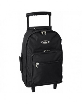 Everest Wheeled Backpack Standard Black