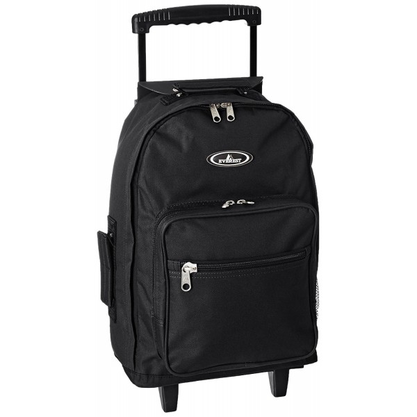 Everest Wheeled Backpack Standard Black