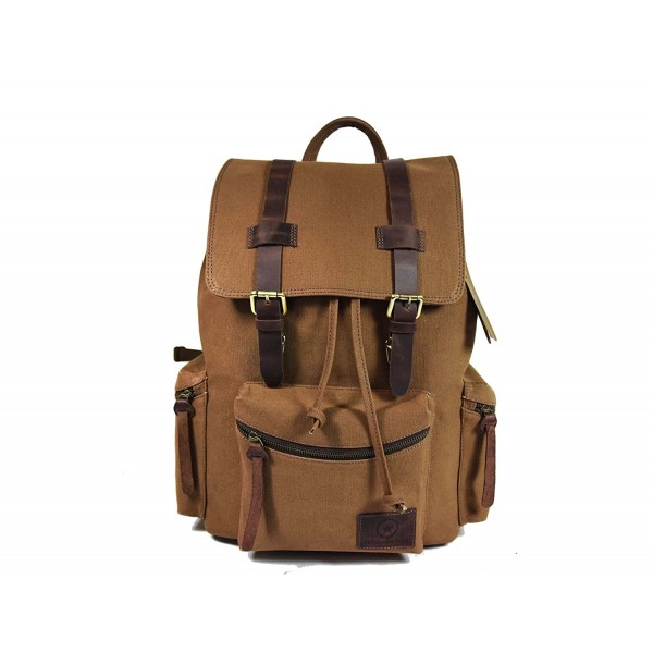 Backpack Rucksack Aaron Leather 18x12x6 5