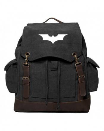 Batman Begins Rucksack Backpack Leather