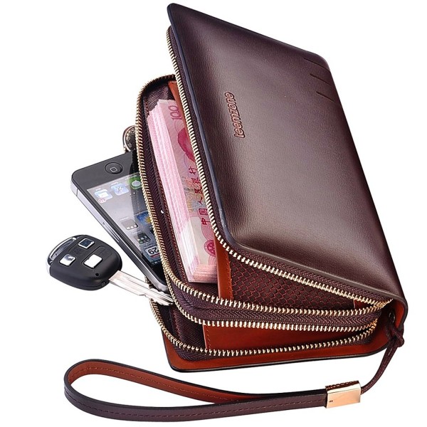 Teemzone Genuine Leather Business Organizer