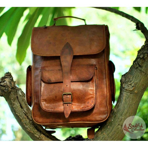 Handolederco Vintage Leather Handmade Backpack