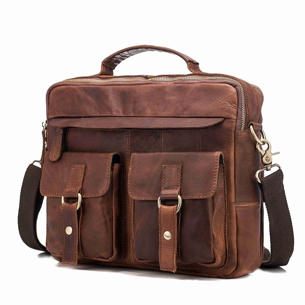 Genuine Messenger Briefcase Crossbody Shoulder