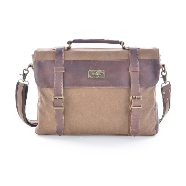 Gootium Leather Messenger Shoulder Briefcase