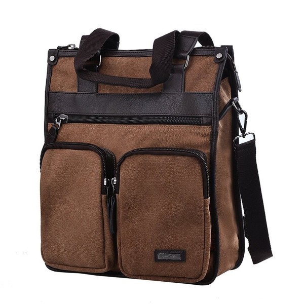 Douguyan Vertical Messenger Shoulder Briefcase