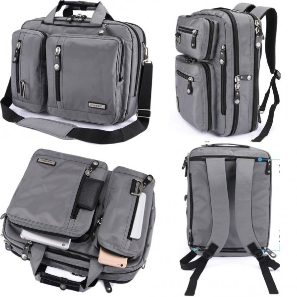 FreeBiz Briefcase Backpack Messenger Shoulder