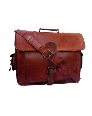 Handmadecraft Vintage Leather Laptop Bag 15