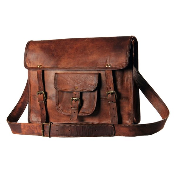 HandMadeCart Rugged Grunge Messenger Briefcase