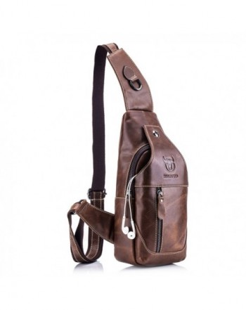 Genuine Leather Shoulder Backpack Resistant