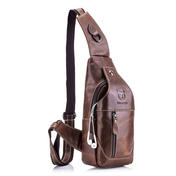 Genuine Leather Shoulder Backpack Resistant