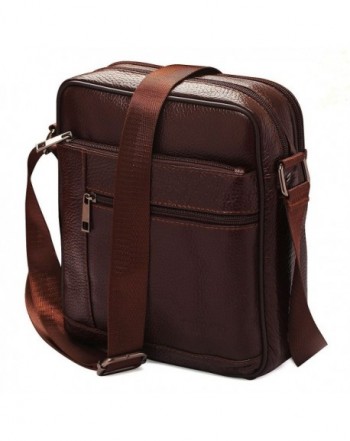 Genuine Leather Messenger Satchel Shoulder