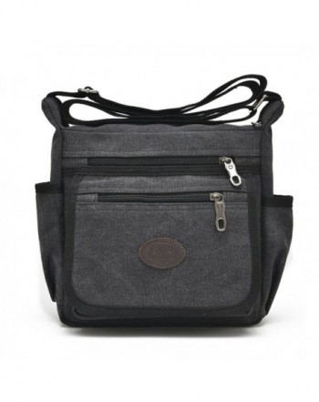 Qflmy Vintage Messenger Crossbody Shoulder