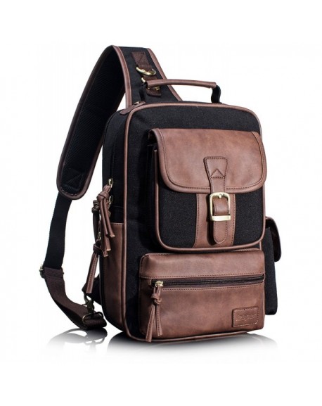Cross Body Messenger Bag Shoulder Backpack Travel Rucksack Sling Bag ...
