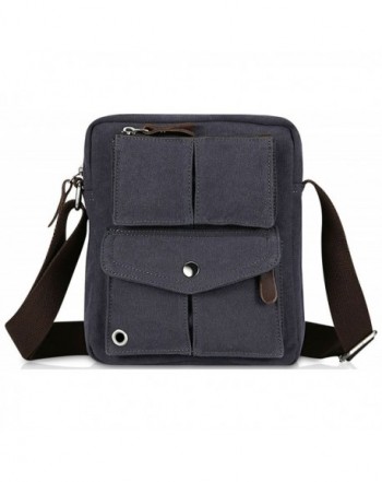 Small Vintage Canvas Shoulder Messenger