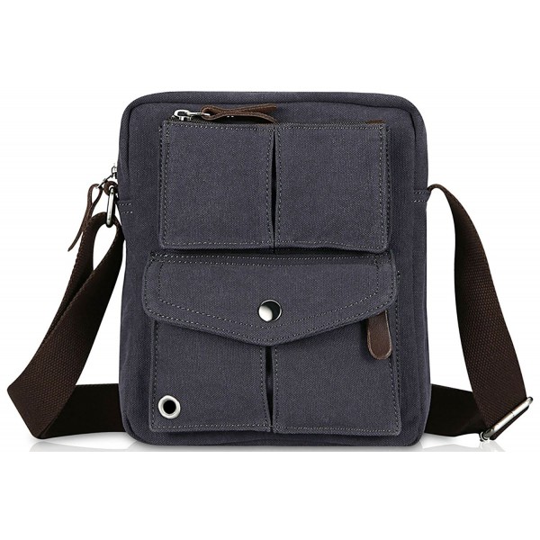 Small Vintage Canvas Shoulder Messenger