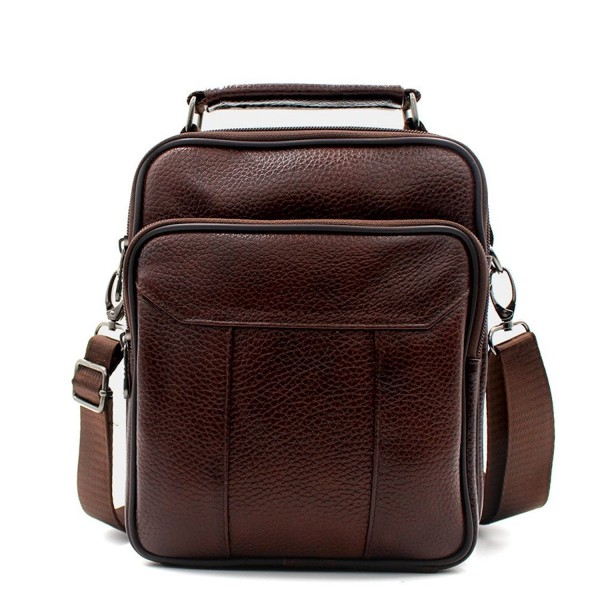 Mynos Genuine Crossbody Shoulder Vertical