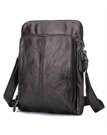 Genuine Leather Crossbody Messenger Shoulder