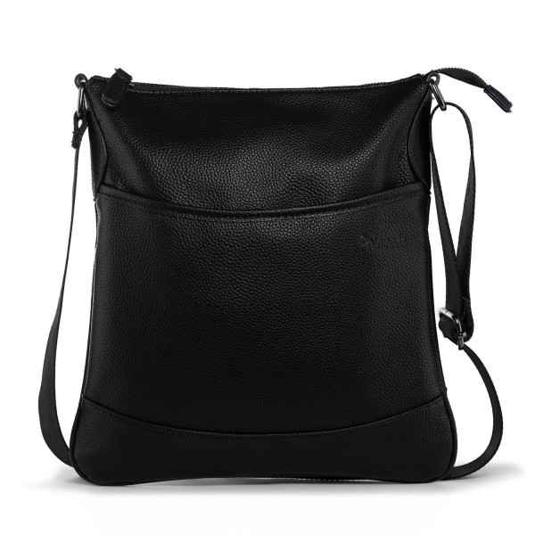 Shoulder Cross body Messenger Briefcases Crossbody - Black-525 ...