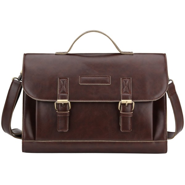 Bagerly Vintage Messenger Shoulder Briefcase