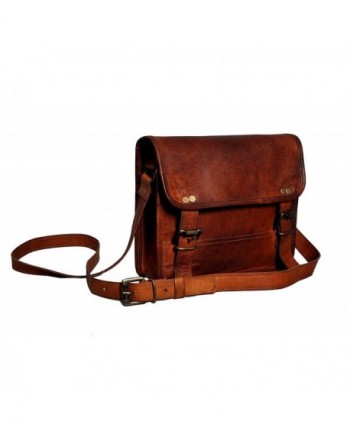 IndianHandoArt Leather Messenger vintange Crossbody