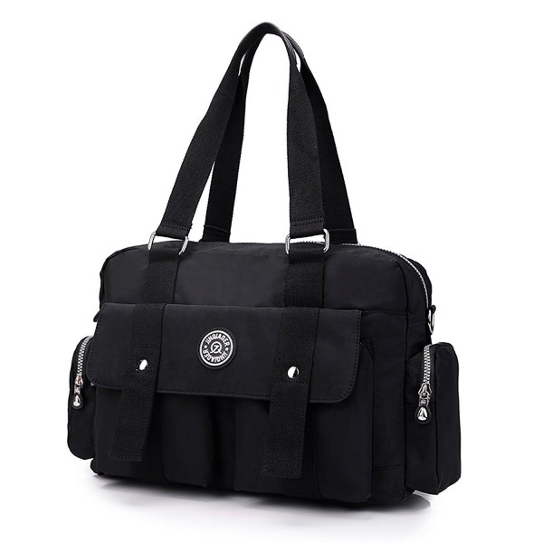Lightweight Nylon Crossbody Tote Bag - Waterproof Messenger Shoulder Travel Handbag for Men ...
