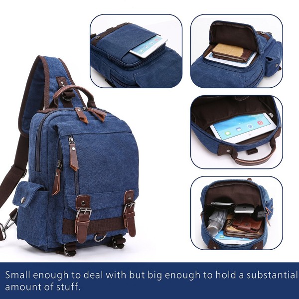 F color Shoulder Backpack Everyday Adjustable - One Strap Sling Bag ...