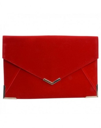 Envelope Evening Metal Trim Shoulder Wedding