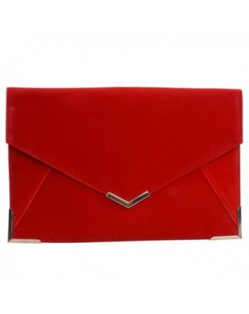 Envelope Evening Metal Trim Shoulder Wedding