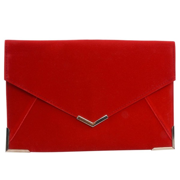 Envelope Evening Metal Trim Shoulder Wedding