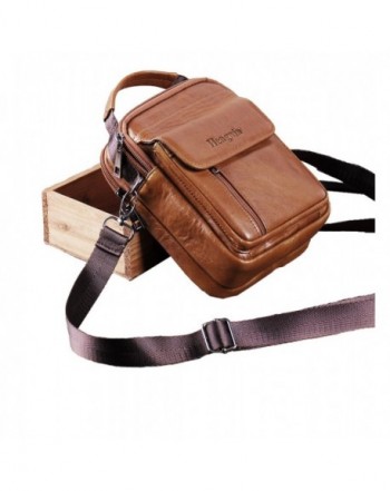 Genuine Leather Shoulder Messenger Satchel