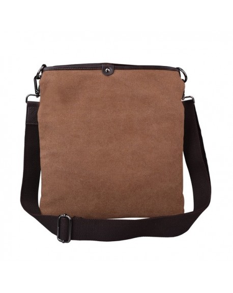 Casual Canvas Messenger Bookbags Mens Travel Bags Shoulder Bag for Men ...