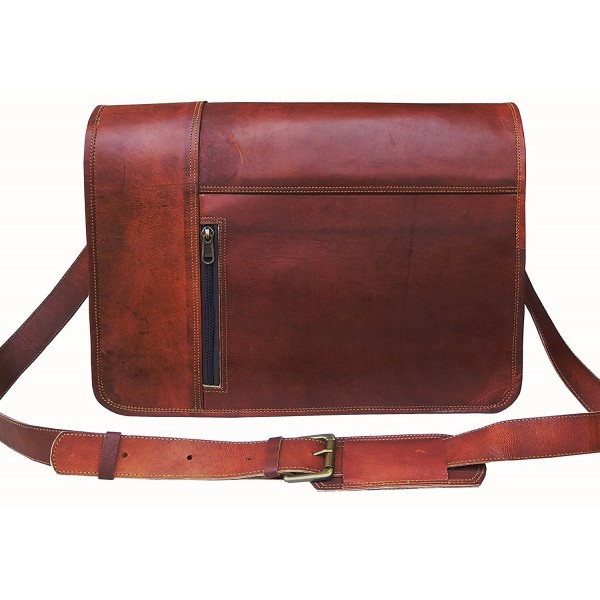 Leather Messenger briefcase VINTAGE COUTURE