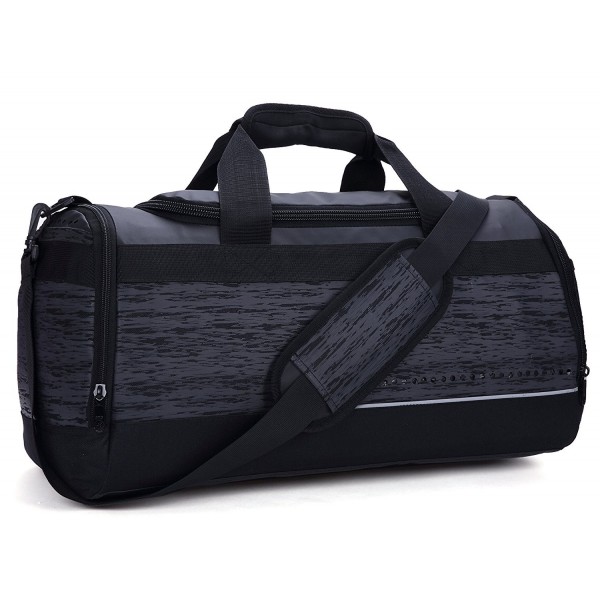 MIER Compartment Duffel Medium Black